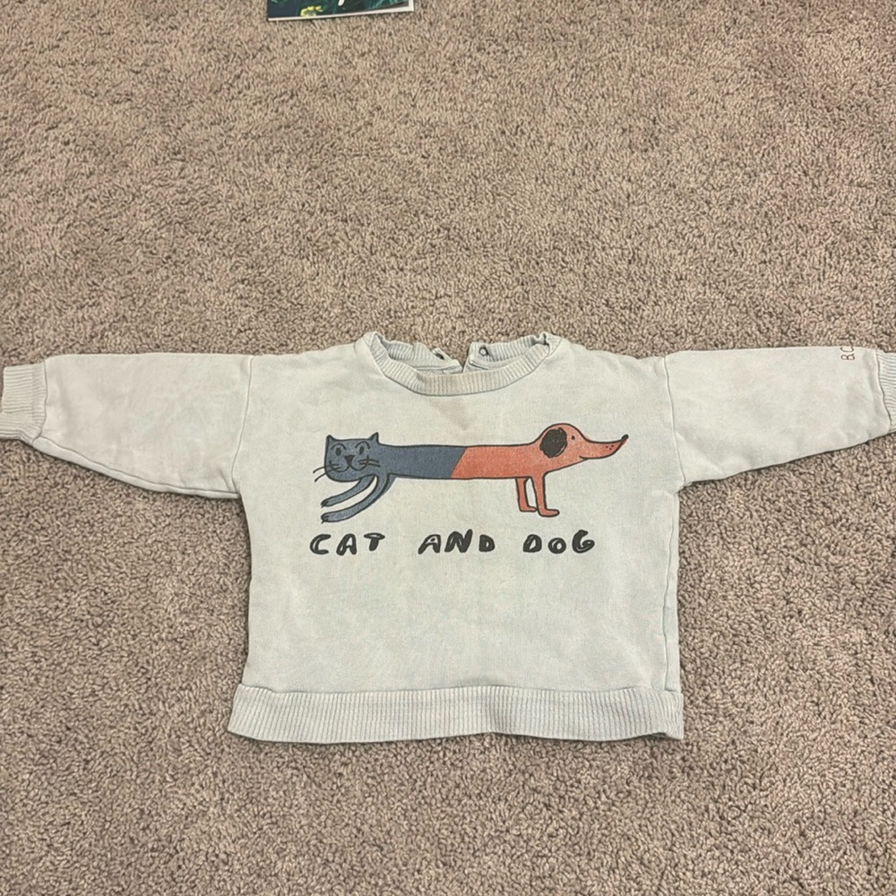 Bobo Choses Cat and Dog Sweat Shirt
